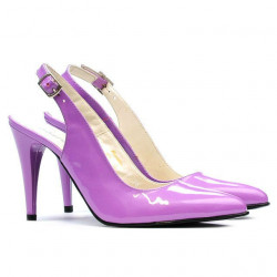Sandali donna 1249 vernice viola