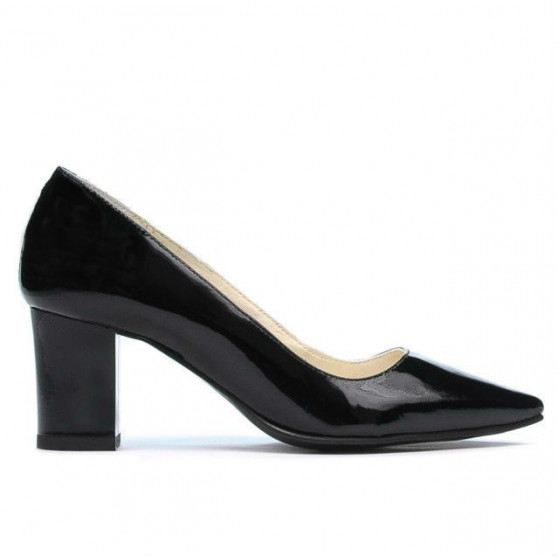 Scarpe eleganti donna 1253 laccato nero