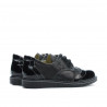 Scarpe bambini piccoli 60c vernice nera combinata