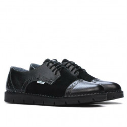 Scarpe casual donna 7001-1 nero combinato