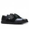 Scarpe casual donna 7001-1 nero combinato