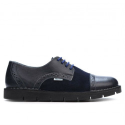Scarpe casual donna 7001-1 indaco combinato