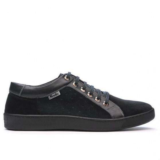 Scarpe casual/sport uomo 841 nero combinato