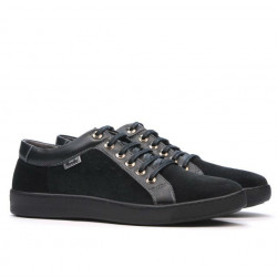 Scarpe casual/sport uomo 841 nero combinato