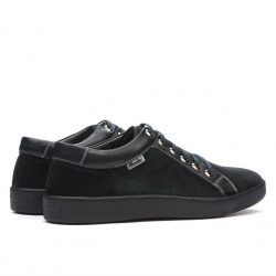 Scarpe casual/sport uomo 841 nero combinato