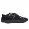 Scarpe casual/sport uomo 841 nero combinato