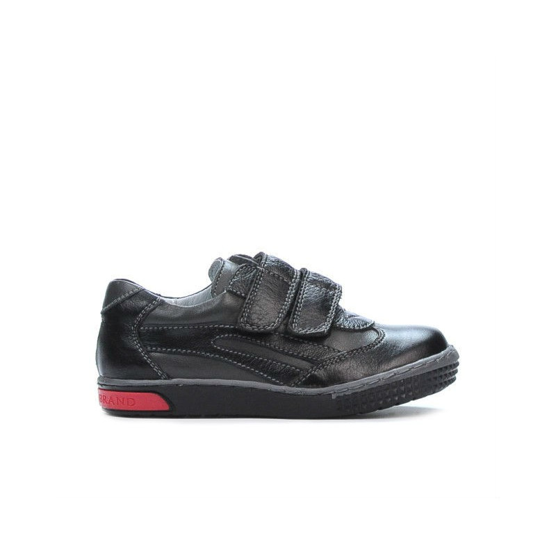 Scarpe bambini piccoli 16-1c nero+grigio