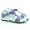 Sandali per bambini piccoli 09c viola+bianco