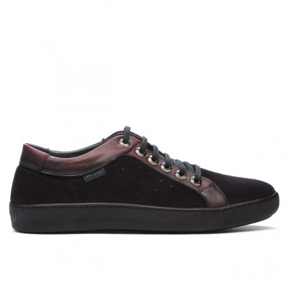 Scarpe casual/sport uomo 841 bordeaux combinato