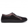 Scarpe casual/sport uomo 841 bordeaux combinato