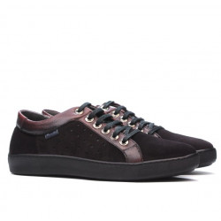 Scarpe casual/sport uomo 841 bordeaux combinato