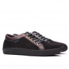 Scarpe casual/sport uomo 841 bordeaux combinato
