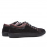 Scarpe casual/sport uomo 841 bordeaux combinato