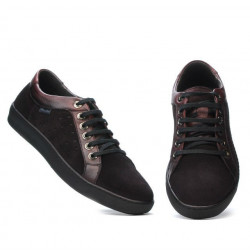Scarpe casual/sport uomo 841 bordeaux combinato
