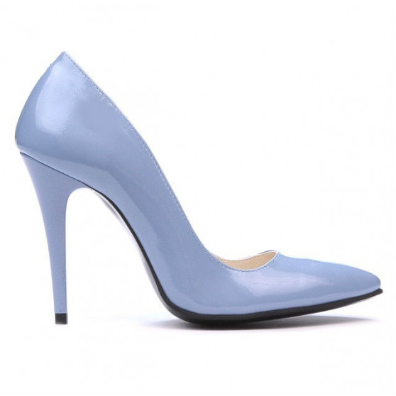 Scarpe eleganti donna 1241 vernice blu