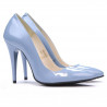 Scarpe eleganti donna 1241 vernice blu