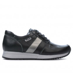 Scarpe sportive donna 679 nero+argento