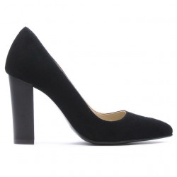 Scarpe eleganti donna 1261 nero antilope