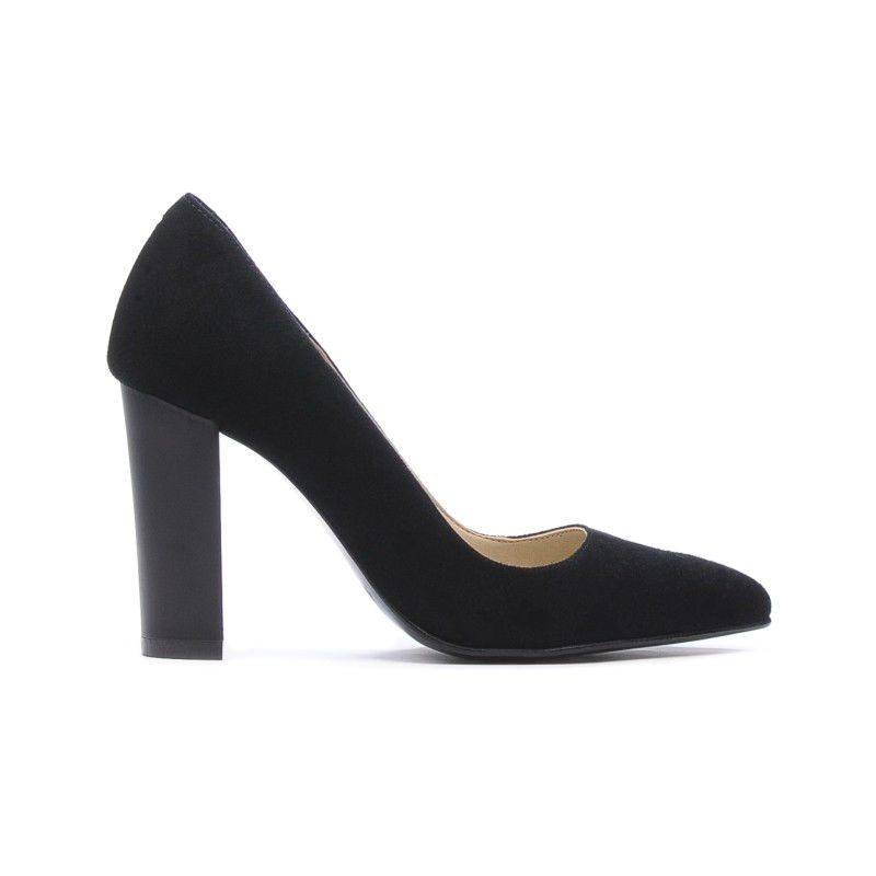 Scarpe eleganti donna 1261 nero antilope