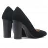 Scarpe eleganti donna 1261 nero antilope