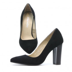 Scarpe eleganti donna 1261 nero antilope
