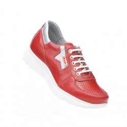 Scarpe sportive donna 680 rosso combinato