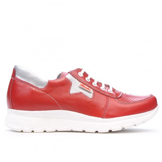 Scarpe sportive donna 680 rosso combinato
