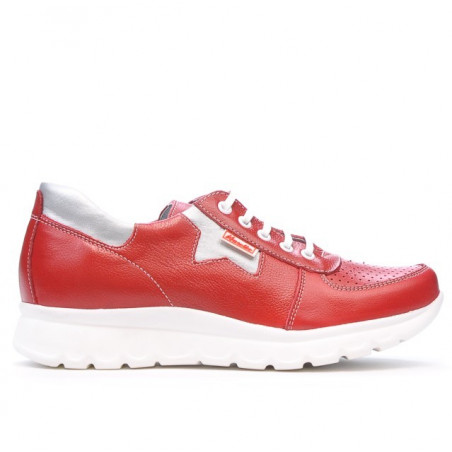 Scarpe sportive donna 680 rosso combinato