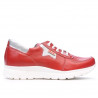 Scarpe sportive donna 680 rosso combinato