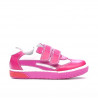 Scarpe per bambini piccoli 16-1c rosa + bianco
