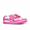 Scarpe per bambini piccoli 16-1c rosa + bianco