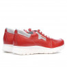Scarpe sportive donna 680 rosso combinato