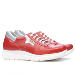 Scarpe sportive donna 680 rosso combinato