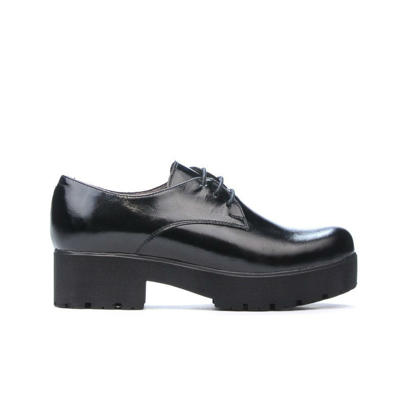 Scarpe casual donna 660 vernice nera01