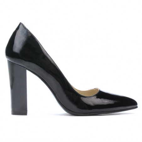 Scarpe eleganti donna 1261 vernice nera