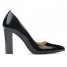 Scarpe eleganti donna 1261 vernice nera