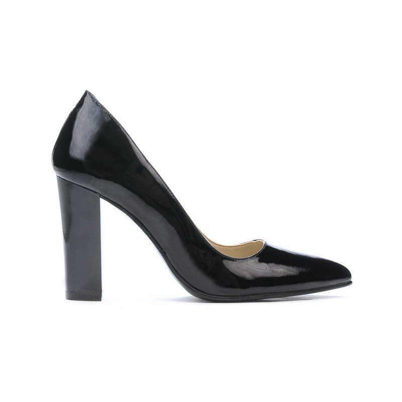 Scarpe eleganti donna 1261 vernice nera