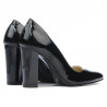 Scarpe eleganti donna 1261 vernice nera