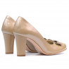 Scarpe eleganti donna 1245 vernice beige02