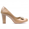 Scarpe eleganti donna 1245 vernice beige02