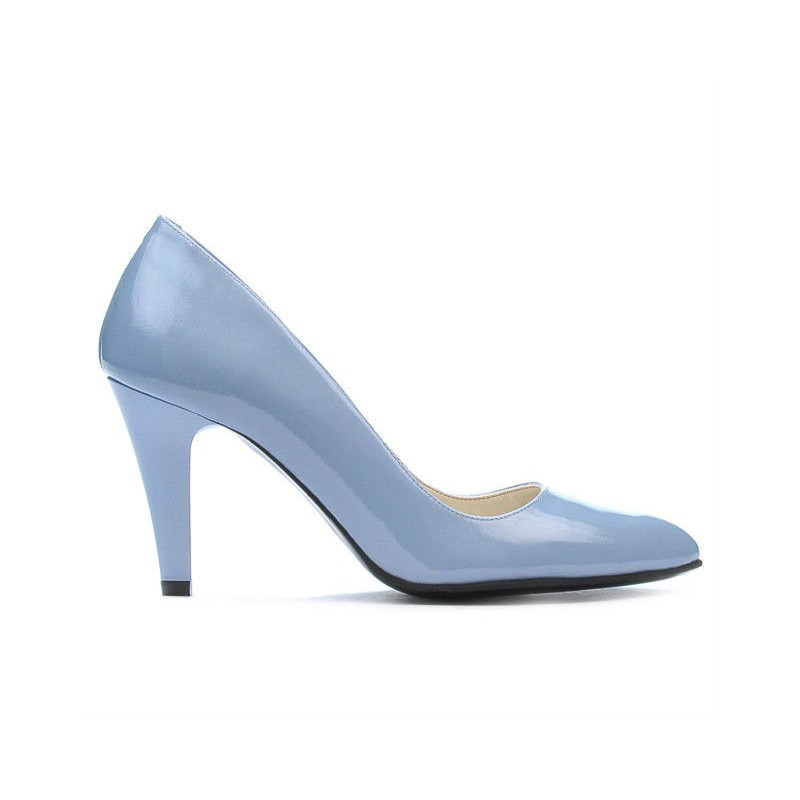 Scarpe eleganti donna 1234 vernice blu