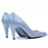 Scarpe eleganti donna 1234 vernice blu