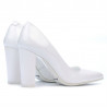 Scarpe eleganti donna 1261 vernice bianca