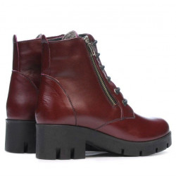 Stivaletti donna 3307 bordeaux