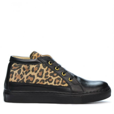 Stivaletti donna 3290 nero+tigris
