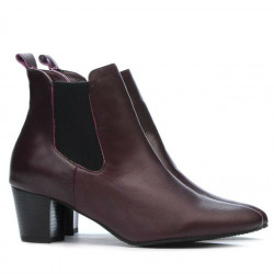Stivaletti donna 1155 bordeaux