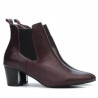 Stivaletti donna 1155 bordeaux
