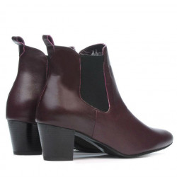 Stivaletti donna 1155 bordeaux