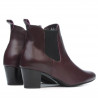 Stivaletti donna 1155 bordeaux