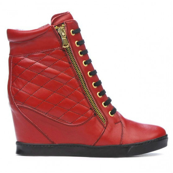 Stivaletti donna 3286 rosso